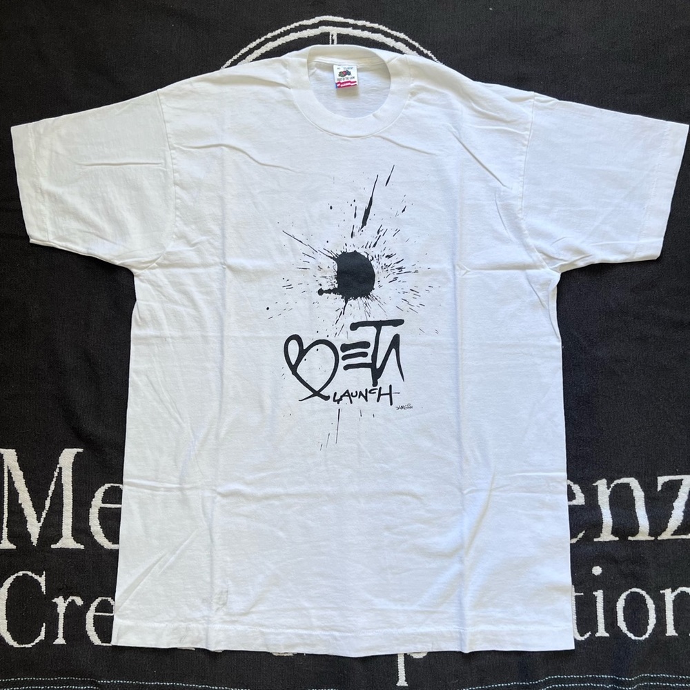 Vintage BETA Launch The Cutting Edge (technology maybe?) T-shirt